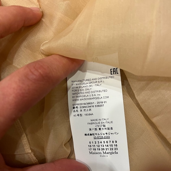 NWT Maison Margiela top - Picture 5 of 7